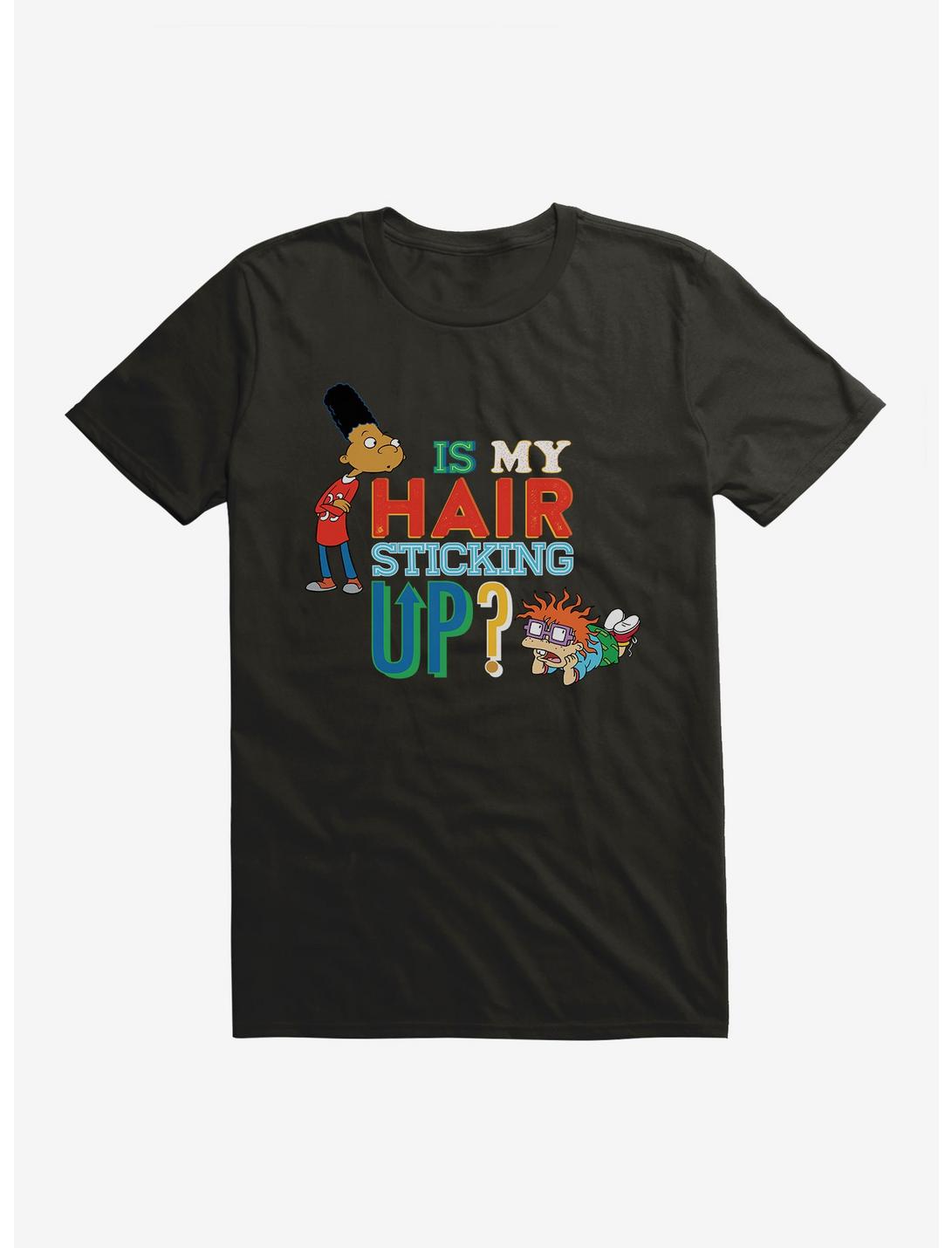Nickelodeon 90's Is My Hair T-Shirt, BLACK, hi-res
