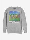 Animal Crossing: New Horizons Island Getaway Sweatshirt, ATH HTR, hi-res