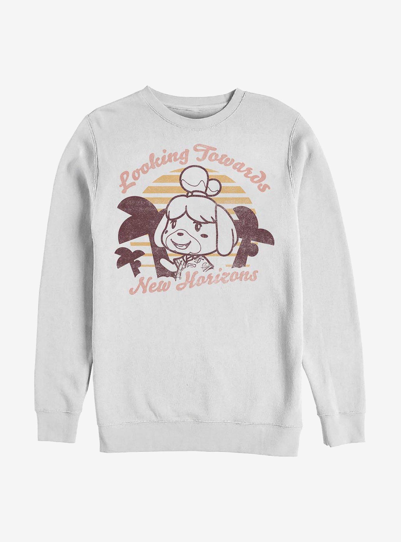 Animal Crossing: New Horizons Isabelle Sweatshirt, WHITE, hi-res