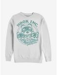 Animal Crossing: New Horizons Nook Inc. Getaway Sweatshirt, WHITE, hi-res