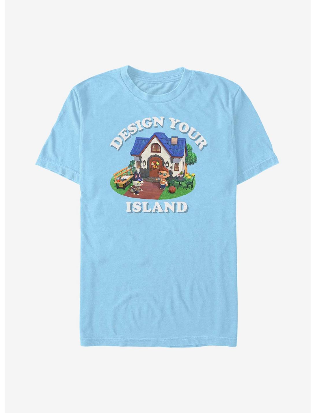 Animal Crossing: New Horizons Design Your Island T-Shirt, LT BLUE, hi-res