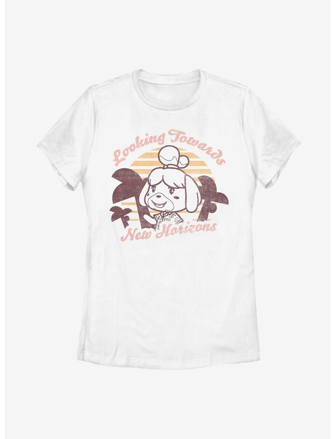 Animal Crossing: New Horizons Isabelle Womens T-Shirt, WHITE, hi-res