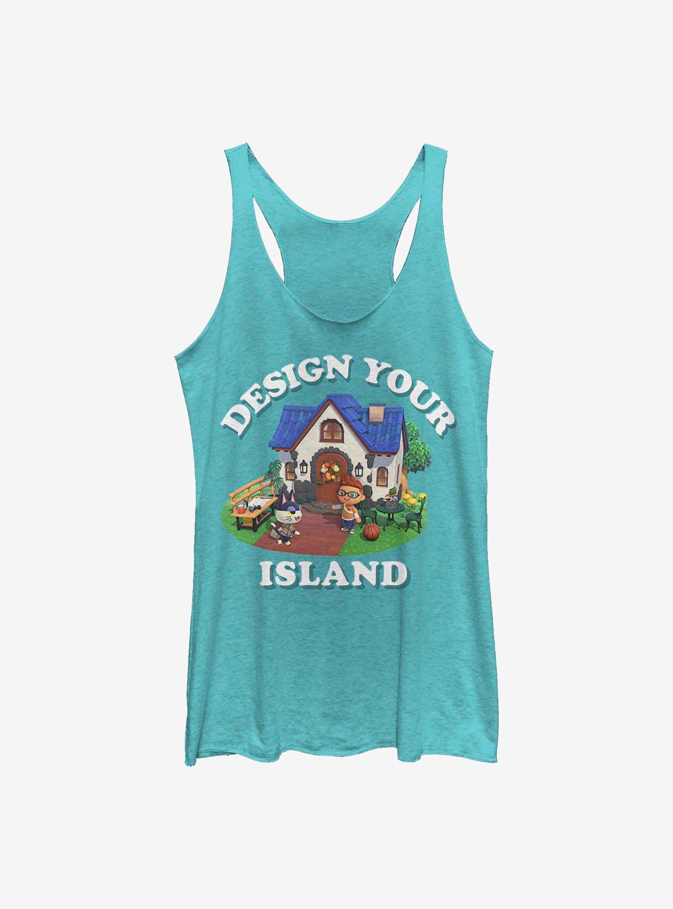 Animal Crossing: New Horizons Design Your Island Womens Tank Top, , hi-res