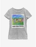Animal Crossing: New Horizons Island Getaway Youth Girls T-Shirt, ATH HTR, hi-res
