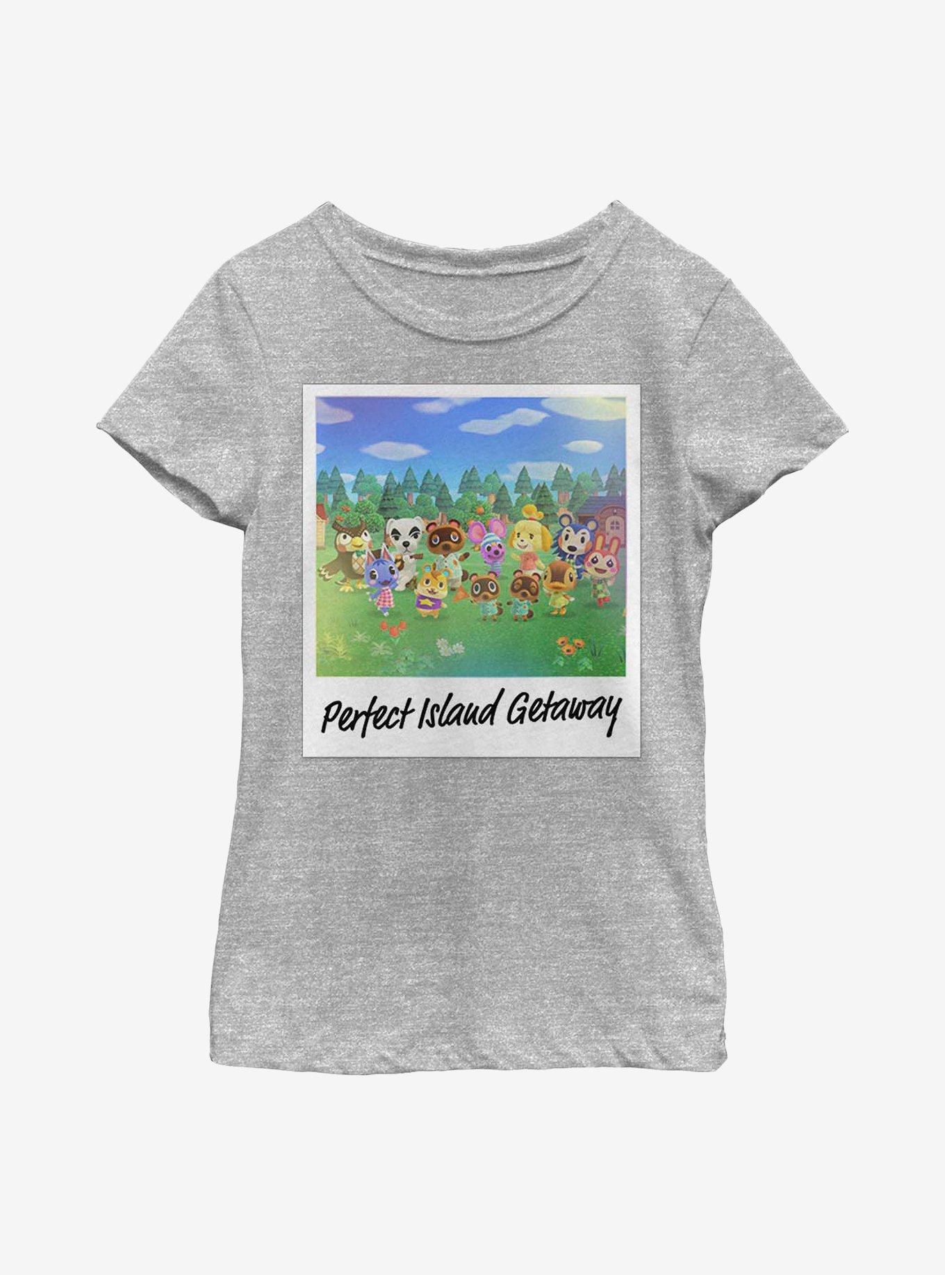 Animal Crossing: New Horizons Island Getaway Youth Girls T-Shirt, , hi-res