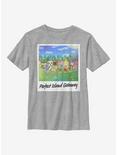Animal Crossing: New Horizons Island Getaway Youth T-Shirt, ATH HTR, hi-res