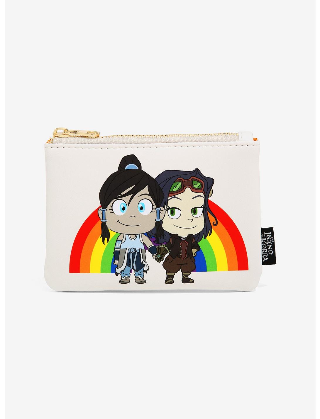 The Legend of Korra Korra & Asami Rainbow Coin Purse - BoxLunch Exclusive, , hi-res