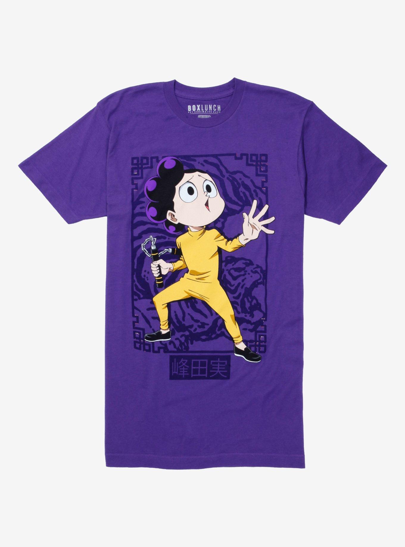 My Hero Academia Mineta T-Shirt - BoxLunch Exclusive, PURPLE, hi-res