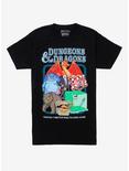 Dungeons & Dragons Creatures T-Shirt - BoxLunch Exclusive, BLACK, hi-res