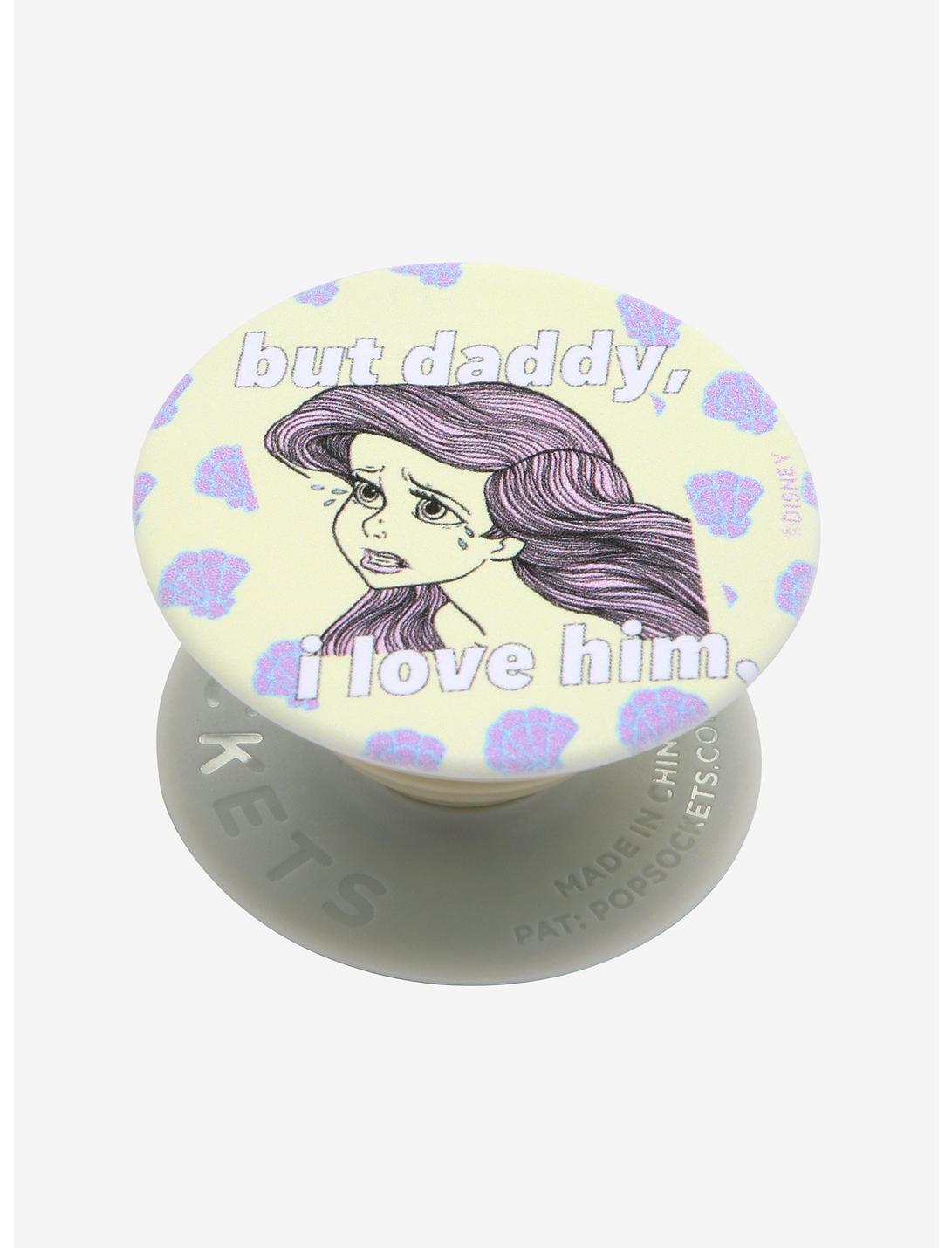 PopSockets Disney The Little Mermaid Daddy I Love Him Phone Grip & Stand, , hi-res