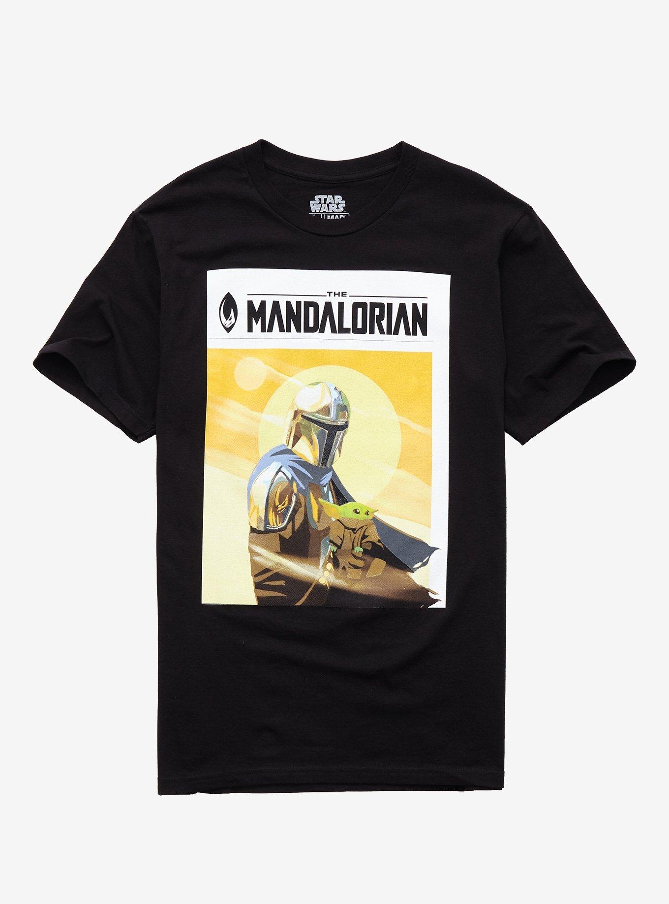 Star Wars The Mandalorian Desert Duo Poster T-Shirt, MULTI, hi-res
