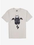 Skeleton Bat Cat T-Shirt By Guild Of Calamity, BLACK, hi-res