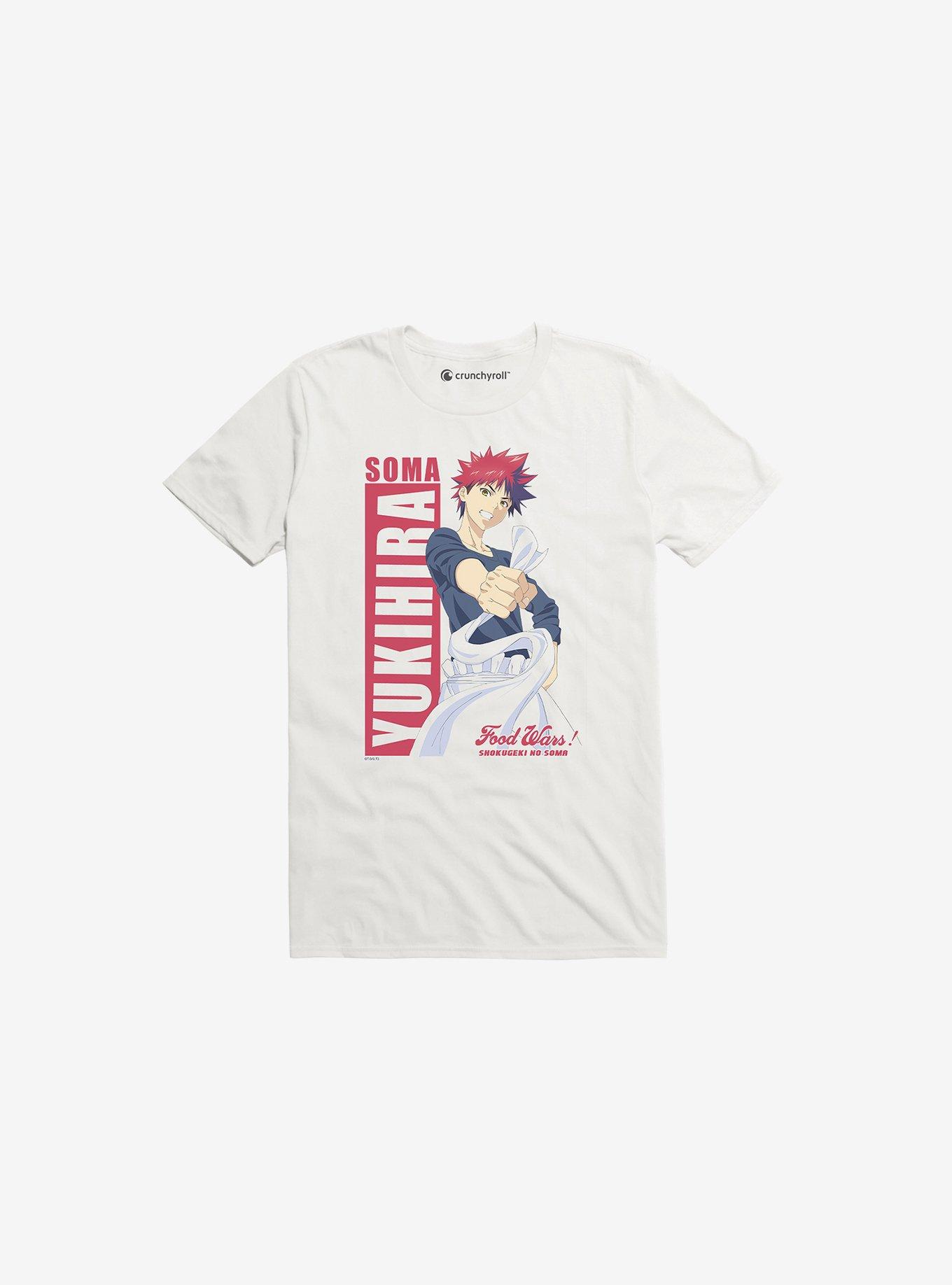 Food Wars! Soma Yukihira T-Shirt, WHITE, hi-res