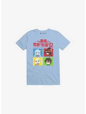 KonoSuba Group Squares T-Shirt, , hi-res
