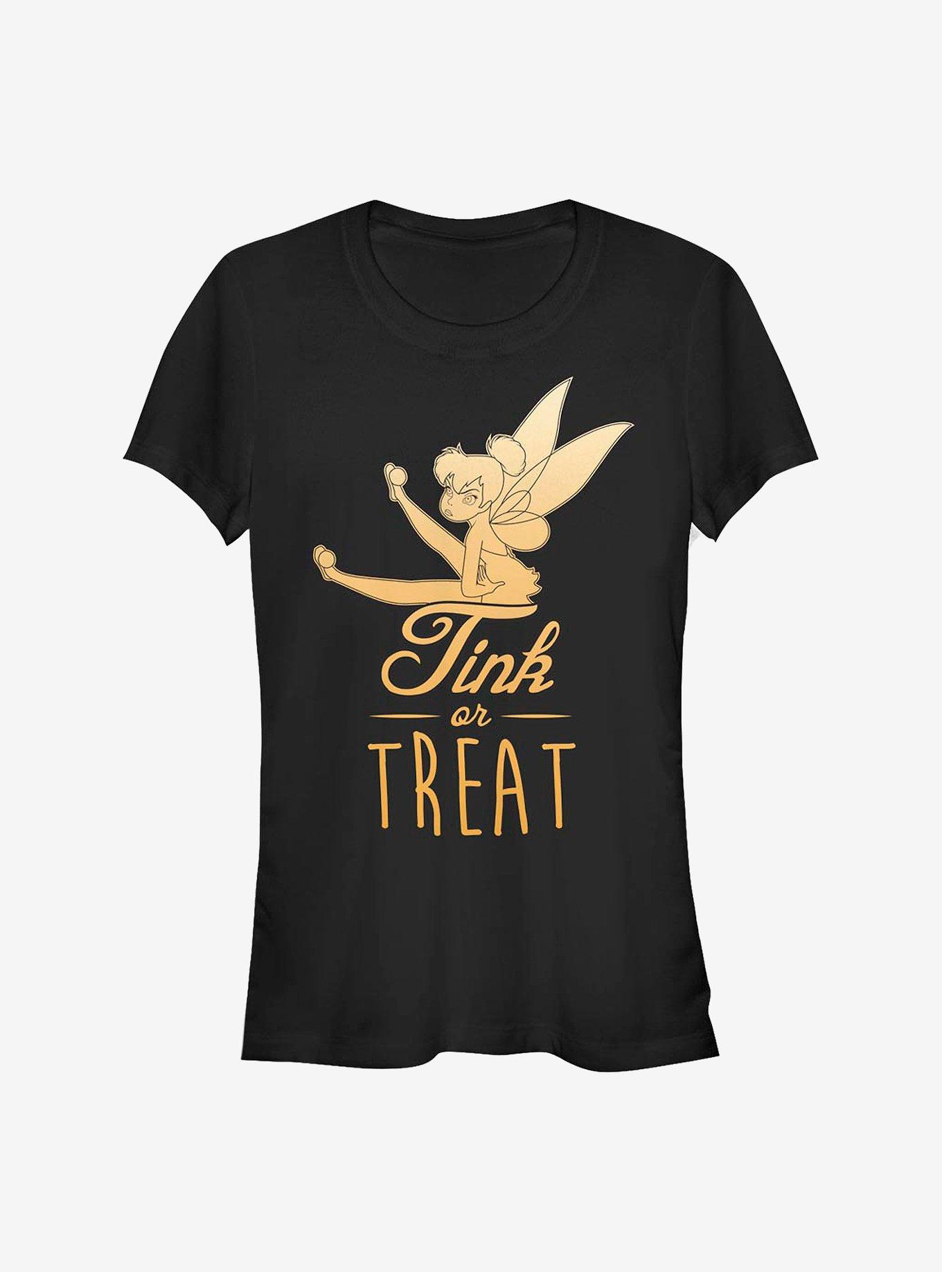 Disney Peter Pan Tink Or Treat Girls T-Shirt, BLACK, hi-res