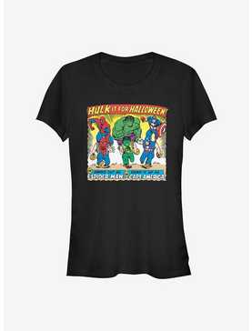 Marvel Avengers Halloween Kids Girls T-Shirt, , hi-res