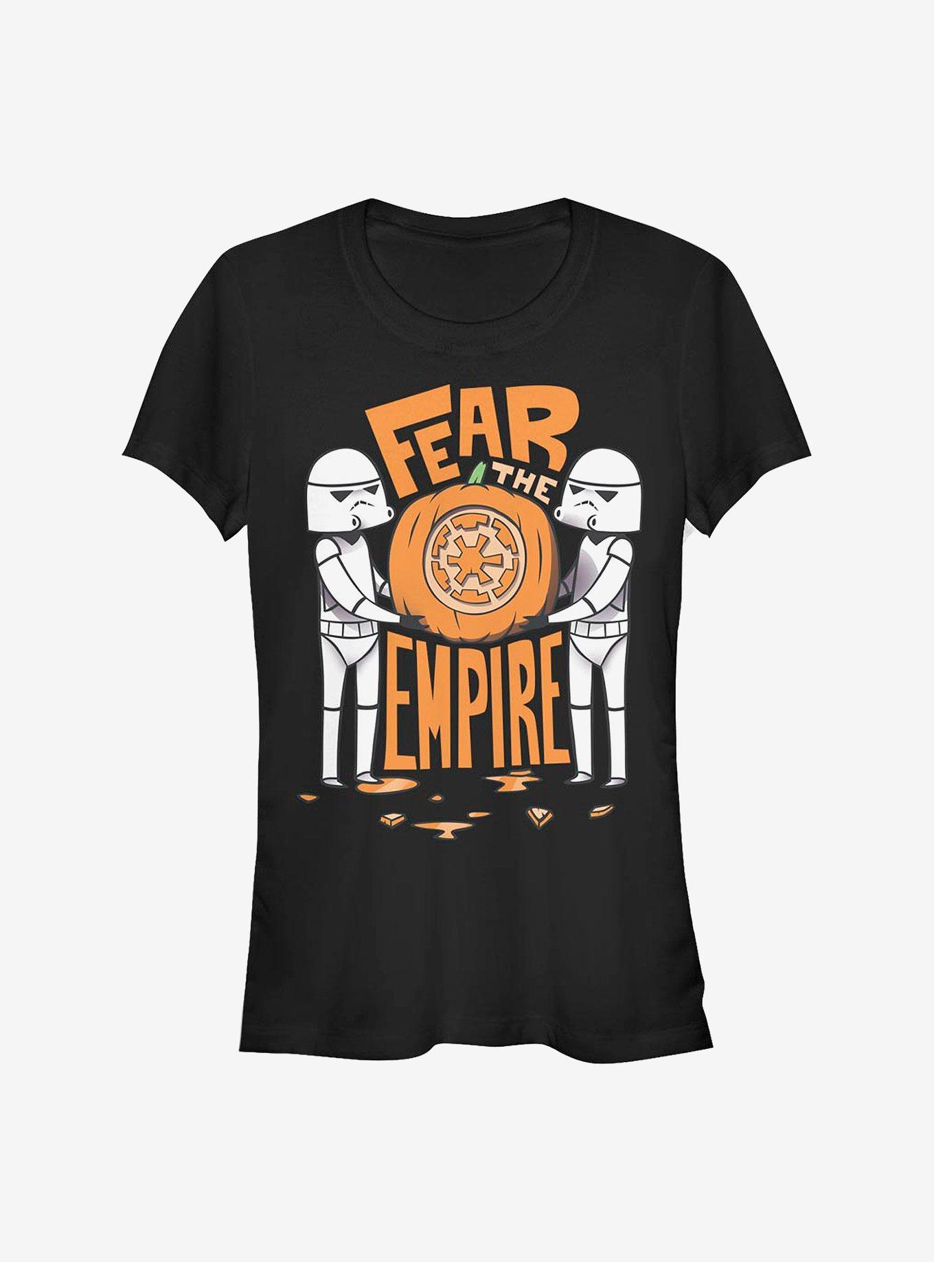 Star Wars Fear The Empire Girls T-Shirt, BLACK, hi-res