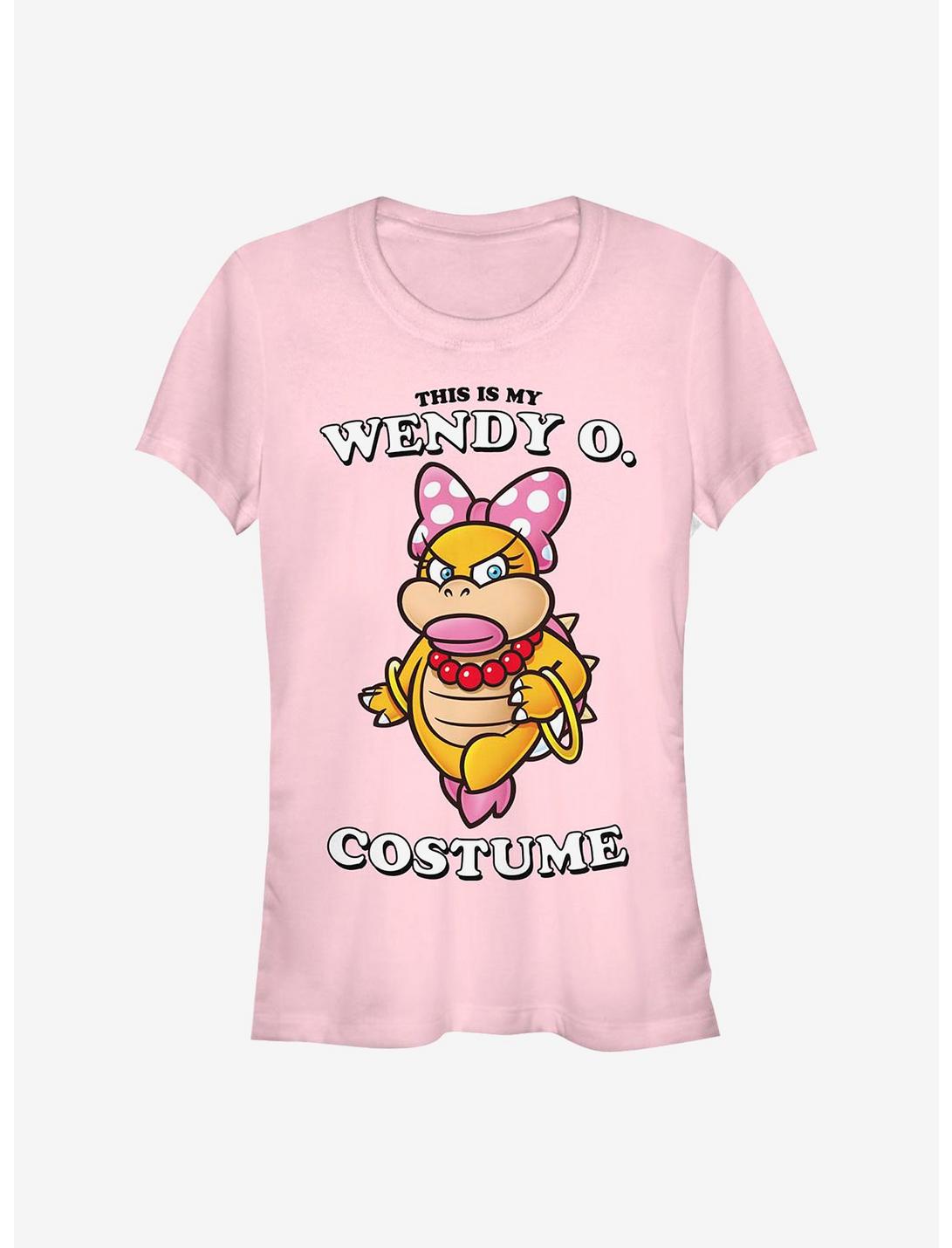 Nintendo Wendy Face Girls T-Shirt, LIGHT PINK, hi-res