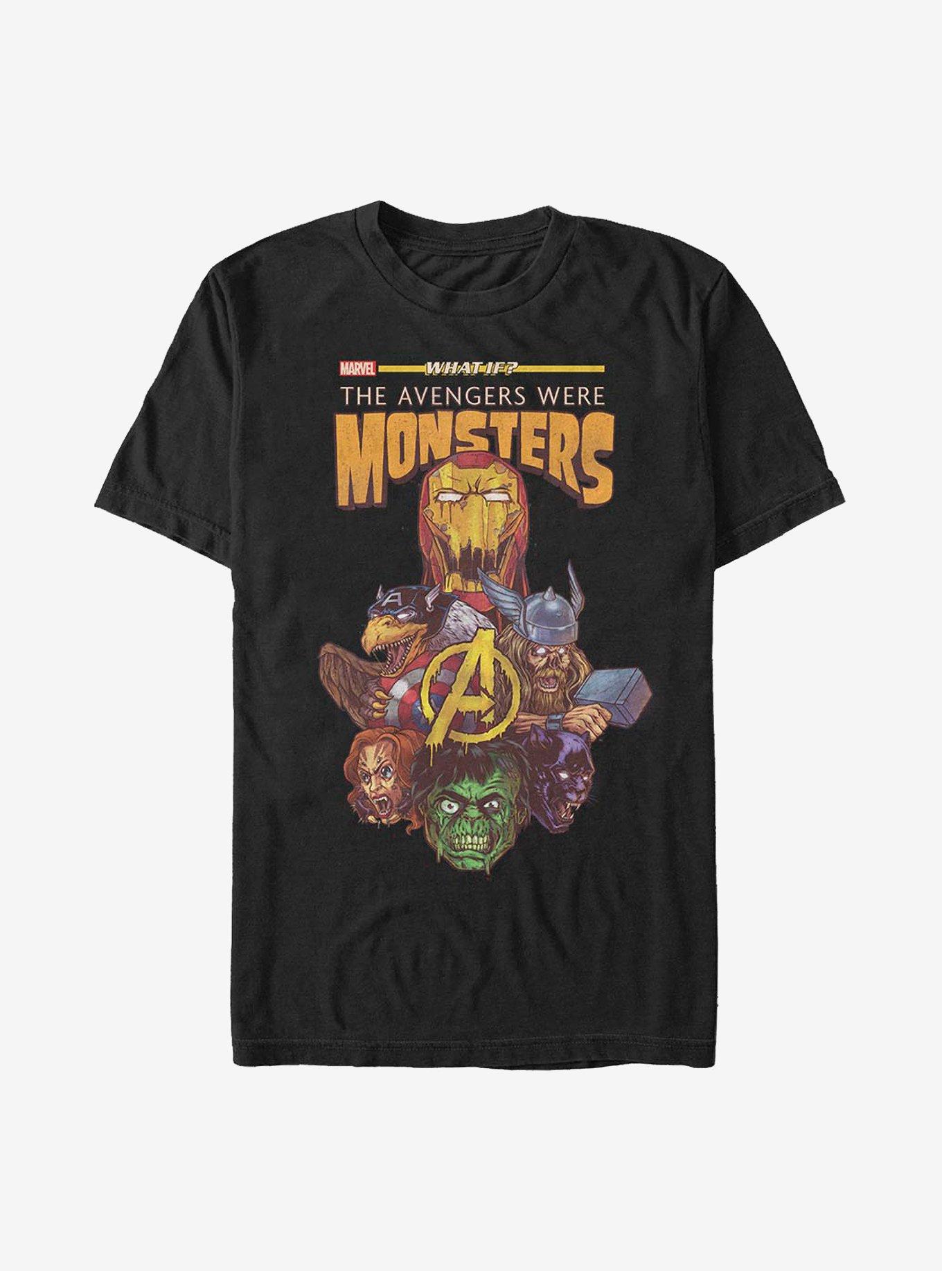 Marvel Avengers Avengers Monsters T-Shirt, BLACK, hi-res