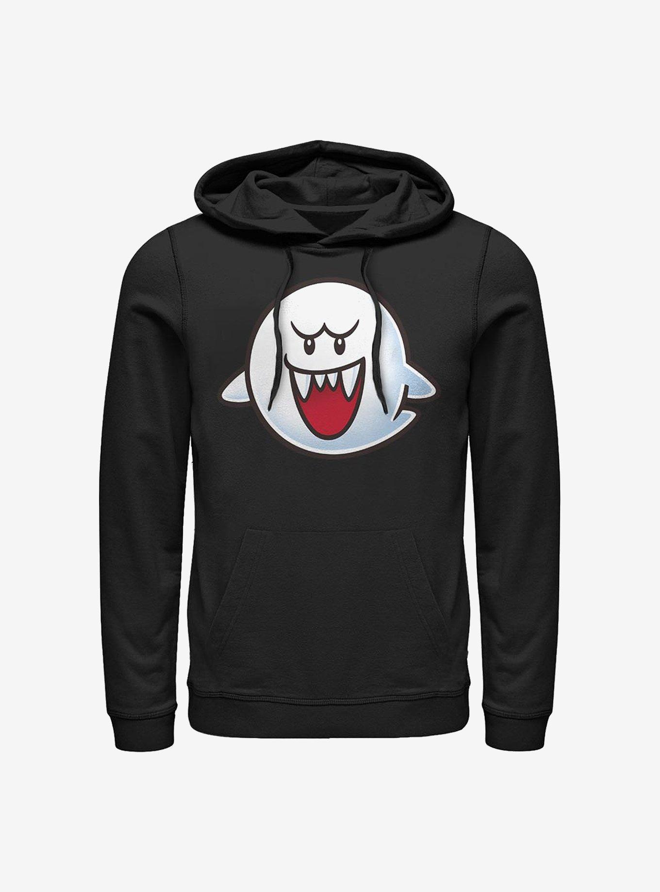 Nintendo Boo Face Hoodie, BLACK, hi-res