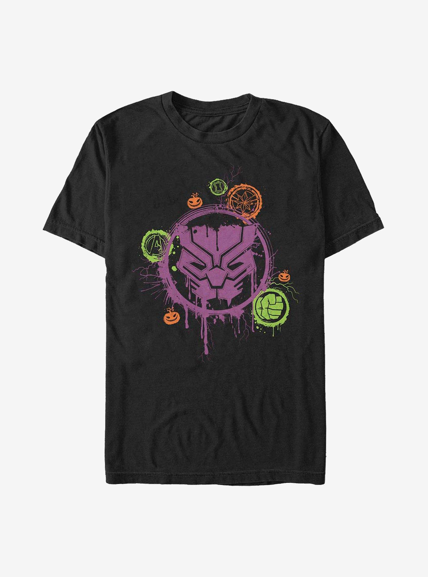 Marvel Avengers Panther Stencil T-Shirt, , hi-res