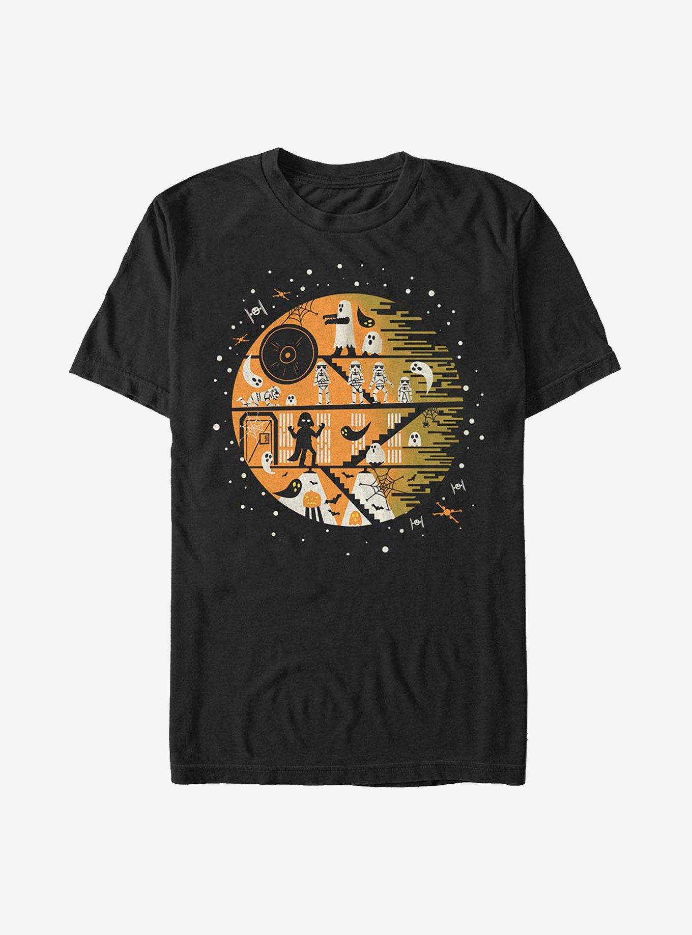 Star Wars Death Star Haunt Darth Vader T-Shirt, BLACK, hi-res