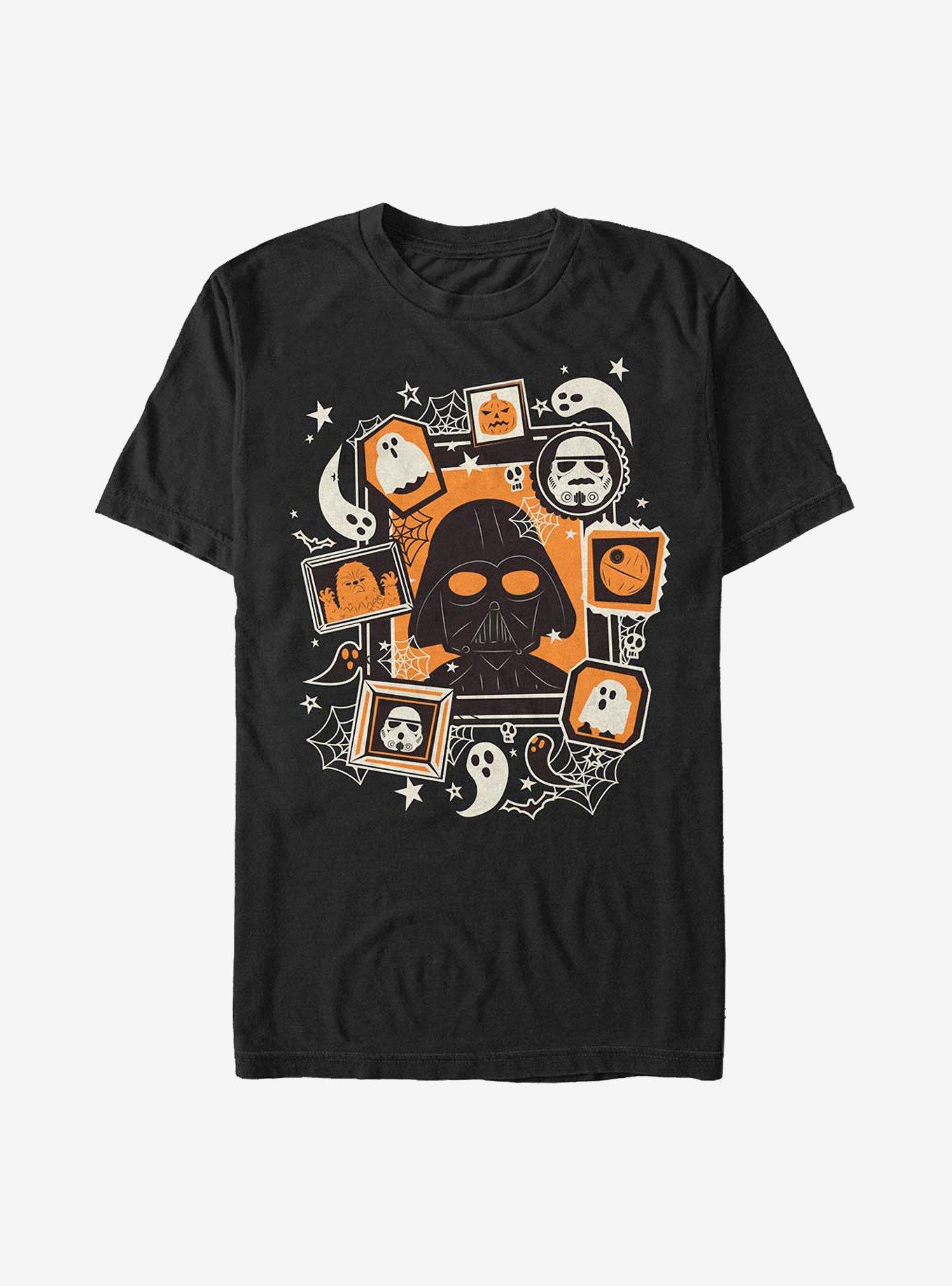 Star Wars Framed Vader Halloween T-Shirt, BLACK, hi-res