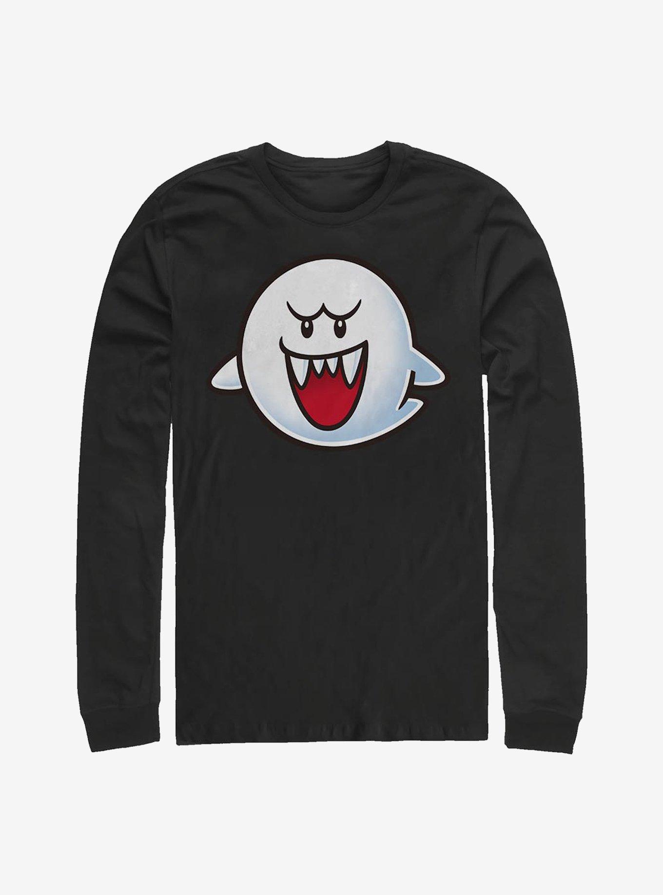 Nintendo Boo Face Long-Sleeve T-Shirt