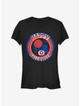 Marvel Captain America Cappy Halloween Girls T-Shirt, BLACK, hi-res