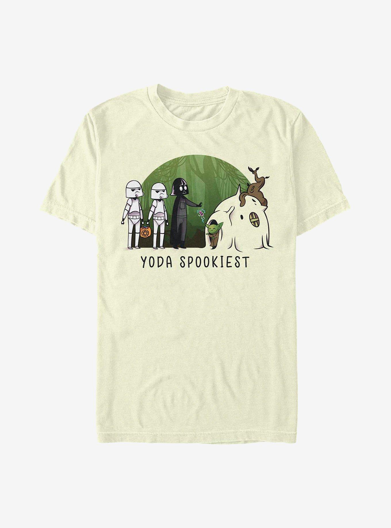 Star Wars Yoda Spookiest T-Shirt, NATURAL, hi-res