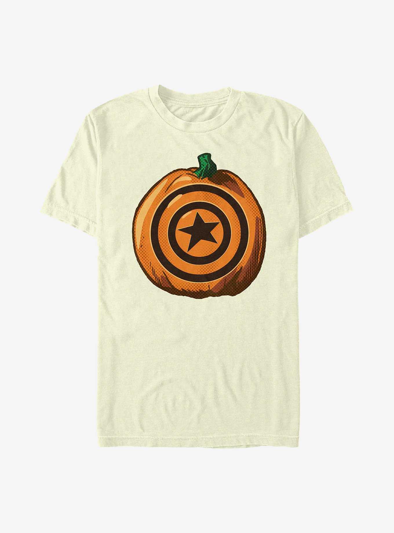 Marvel Captain America Captain Pumpkin T-Shirt, , hi-res