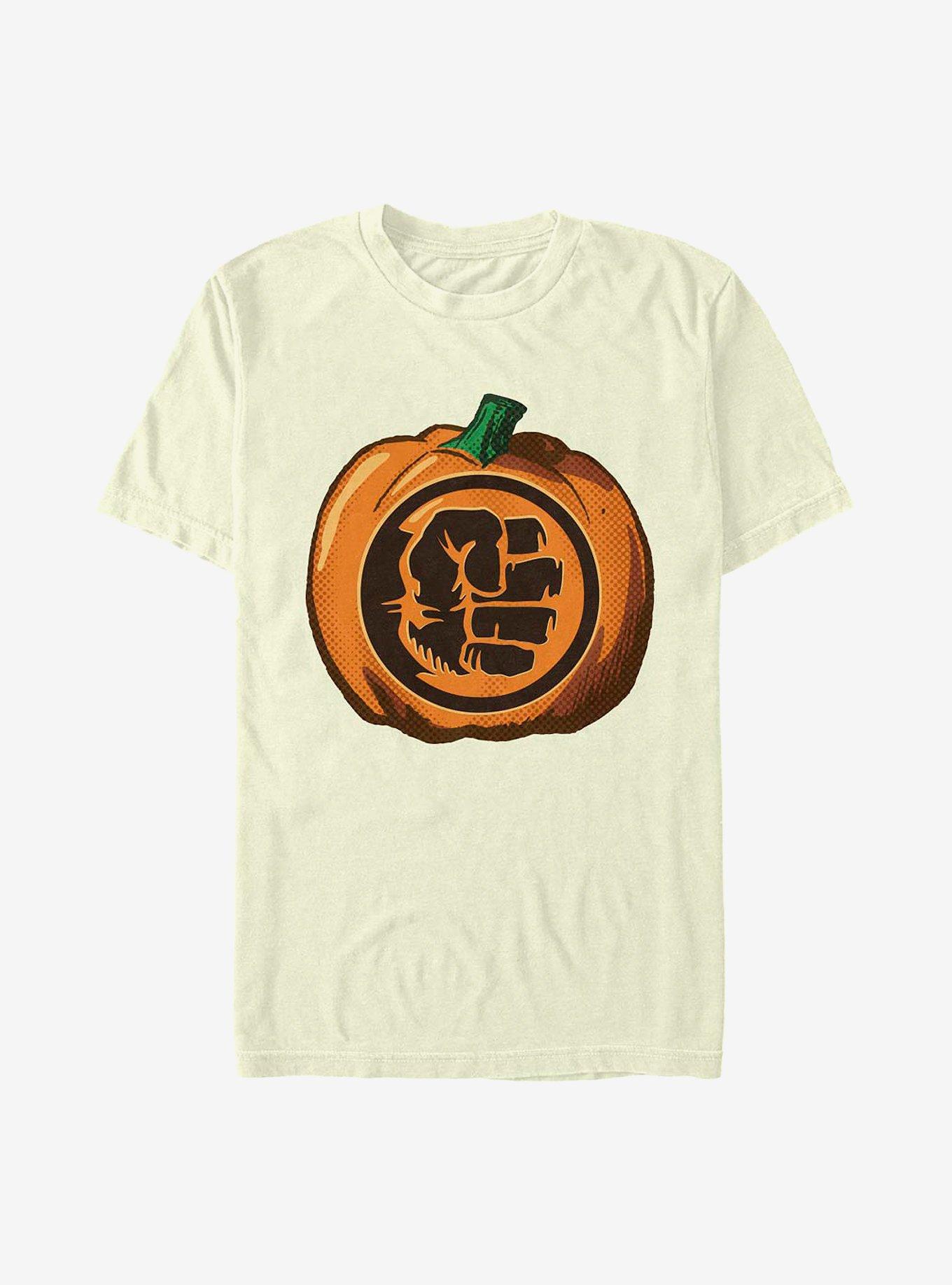 Marvel The Hulk Hulk Pumpkin T-Shirt, NATURAL, hi-res