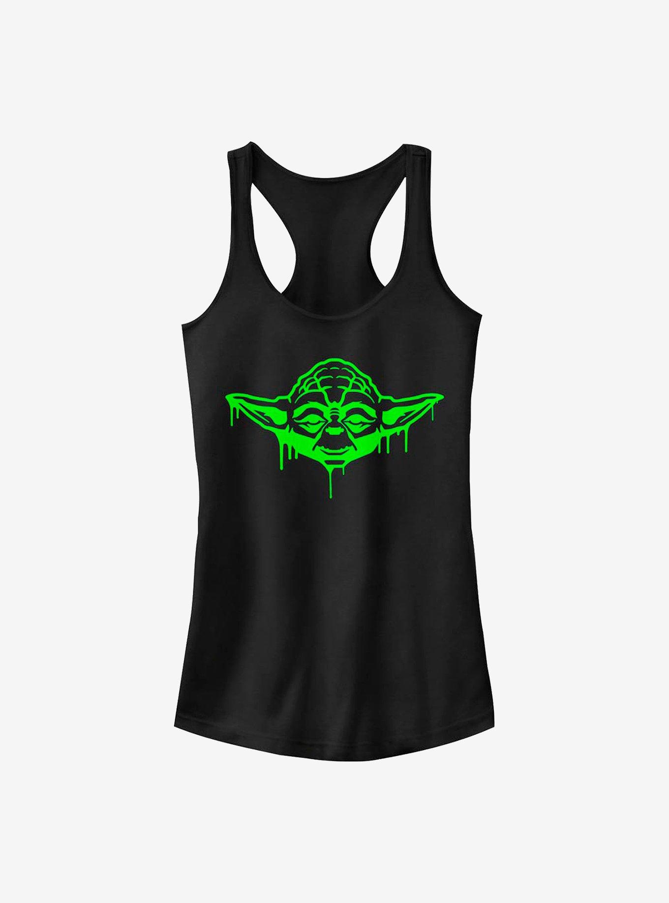 Star Wars Oozing Yoda Girls Tank, , hi-res