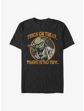 Star Wars Trick Or Treat, There Is No Try Yoda Halloween T-Shirt, , hi-res