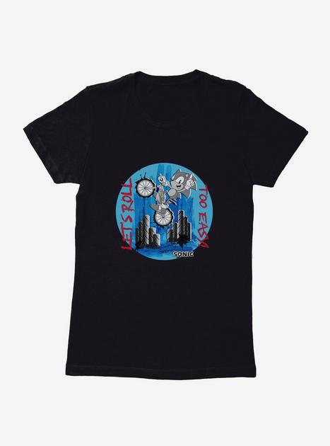 Sonic The Hedgehog Sonic BMX Let's Roll Womens T-Shirt | BoxLunch