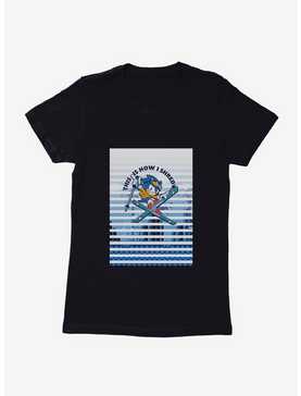 Sonic The Hedgehog Sonic Skiing Womens T-Shirt, , hi-res