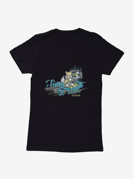 Sonic The Hedgehog Tails Time To Sail Womens T-Shirt | BoxLunch
