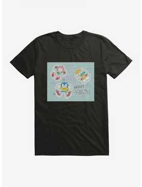 Sonic The Hedgehog Sonic, Tails And Amy Rose Snow Angels T-Shirt, , hi-res