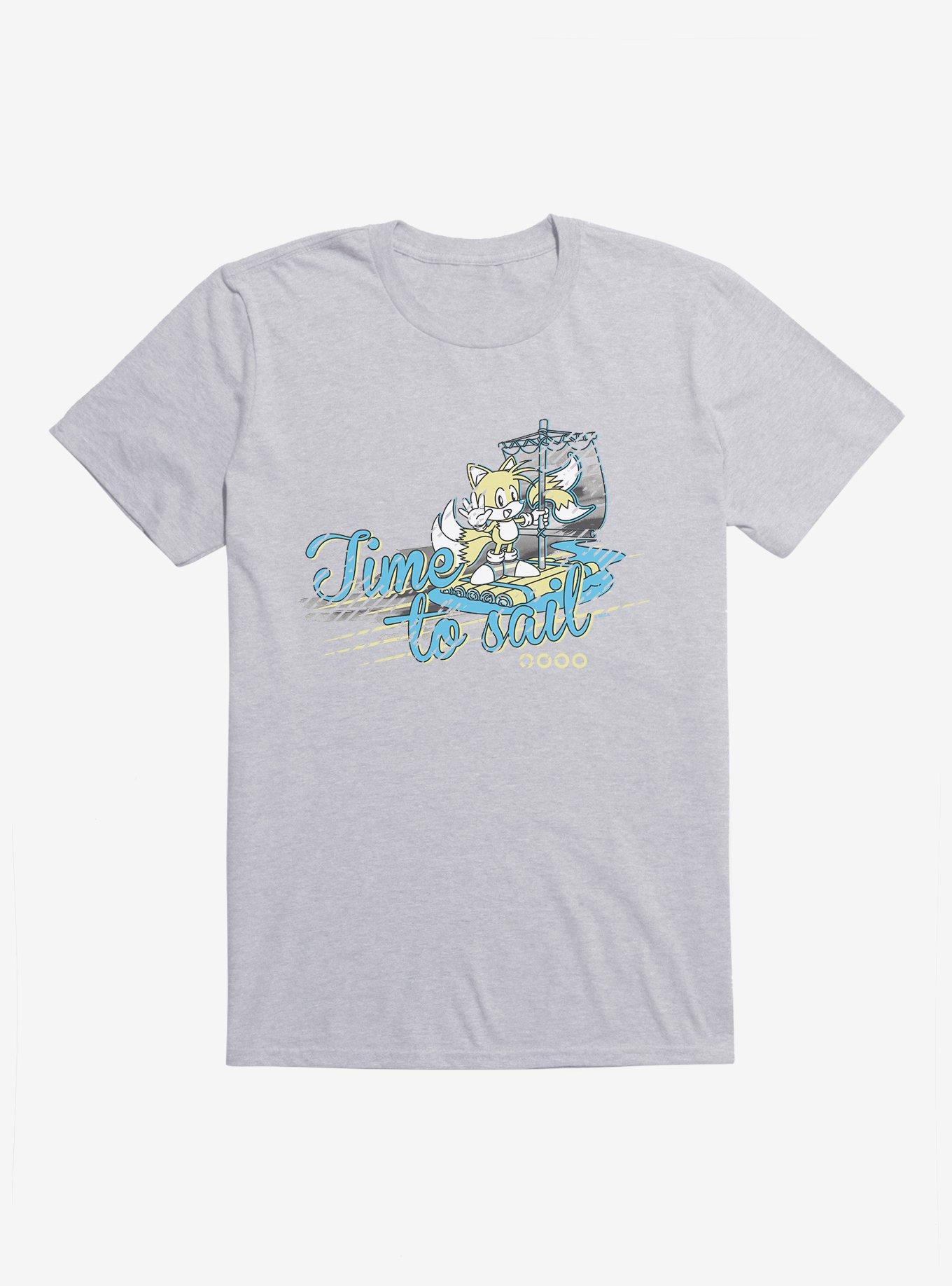 Sonic The Hedgehog Tails Time To Sail T-Shirt | BoxLunch