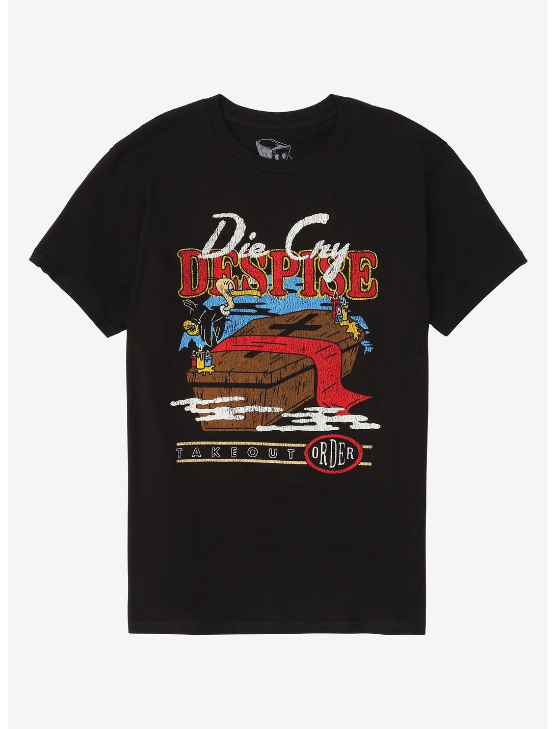 Die Cry Despise T-Shirt By Takeout Order, MULTI, hi-res