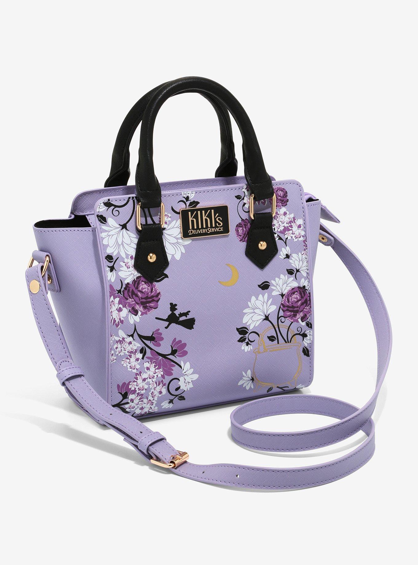 Studio Ghibli Kiki's Delivery Service Floral Satchel Bag, , hi-res