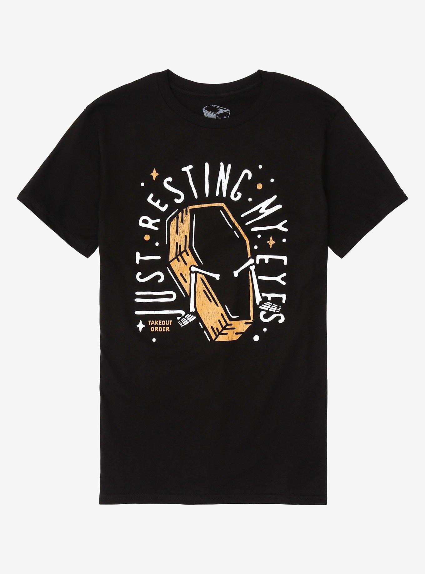 Just Resting My Eyes T-Shirt By Takeout Order, MULTI, hi-res