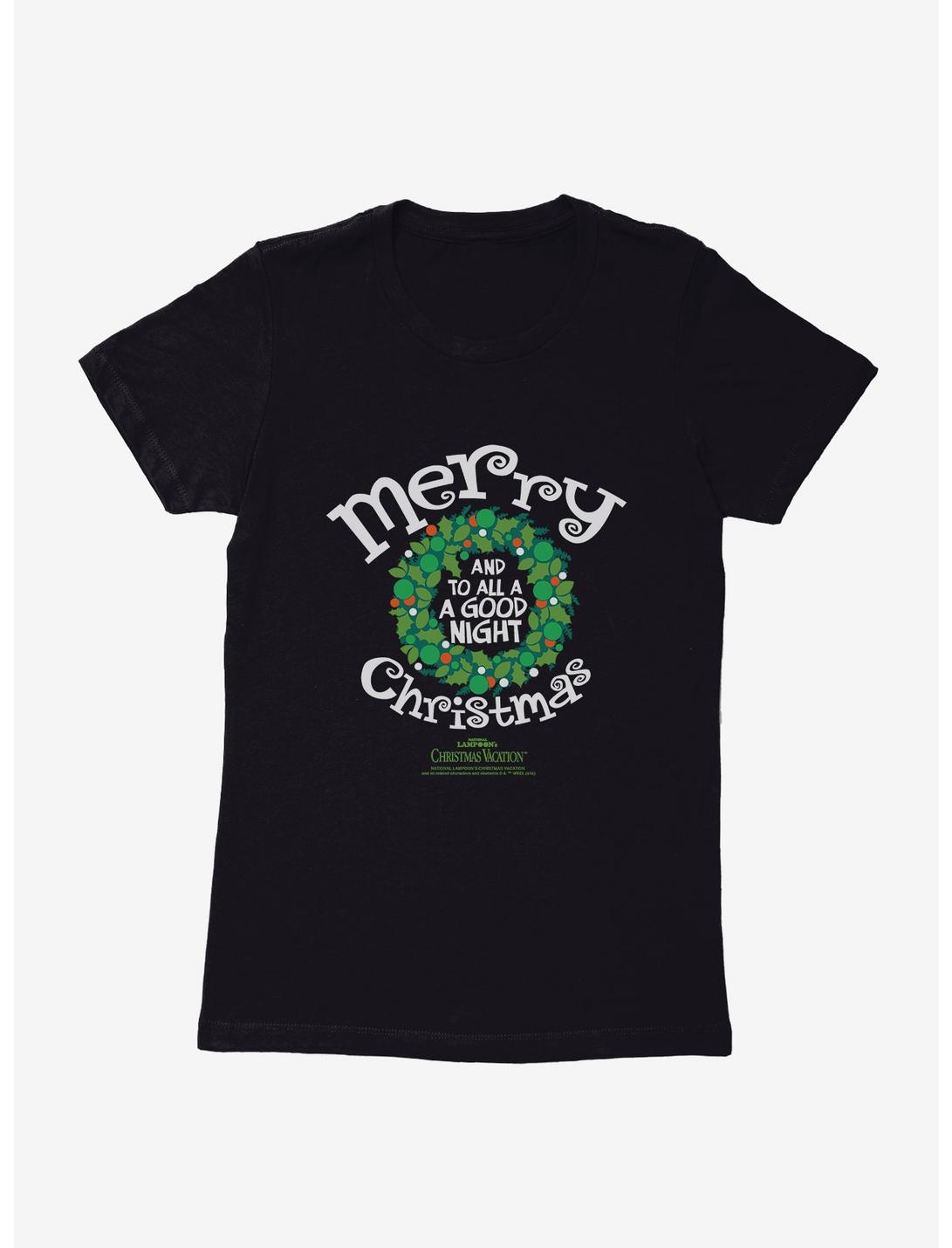 National Lampoon's Christmas Vacation Merry National Lampoon's Christmas Womens T-Shirt, BLACK, hi-res