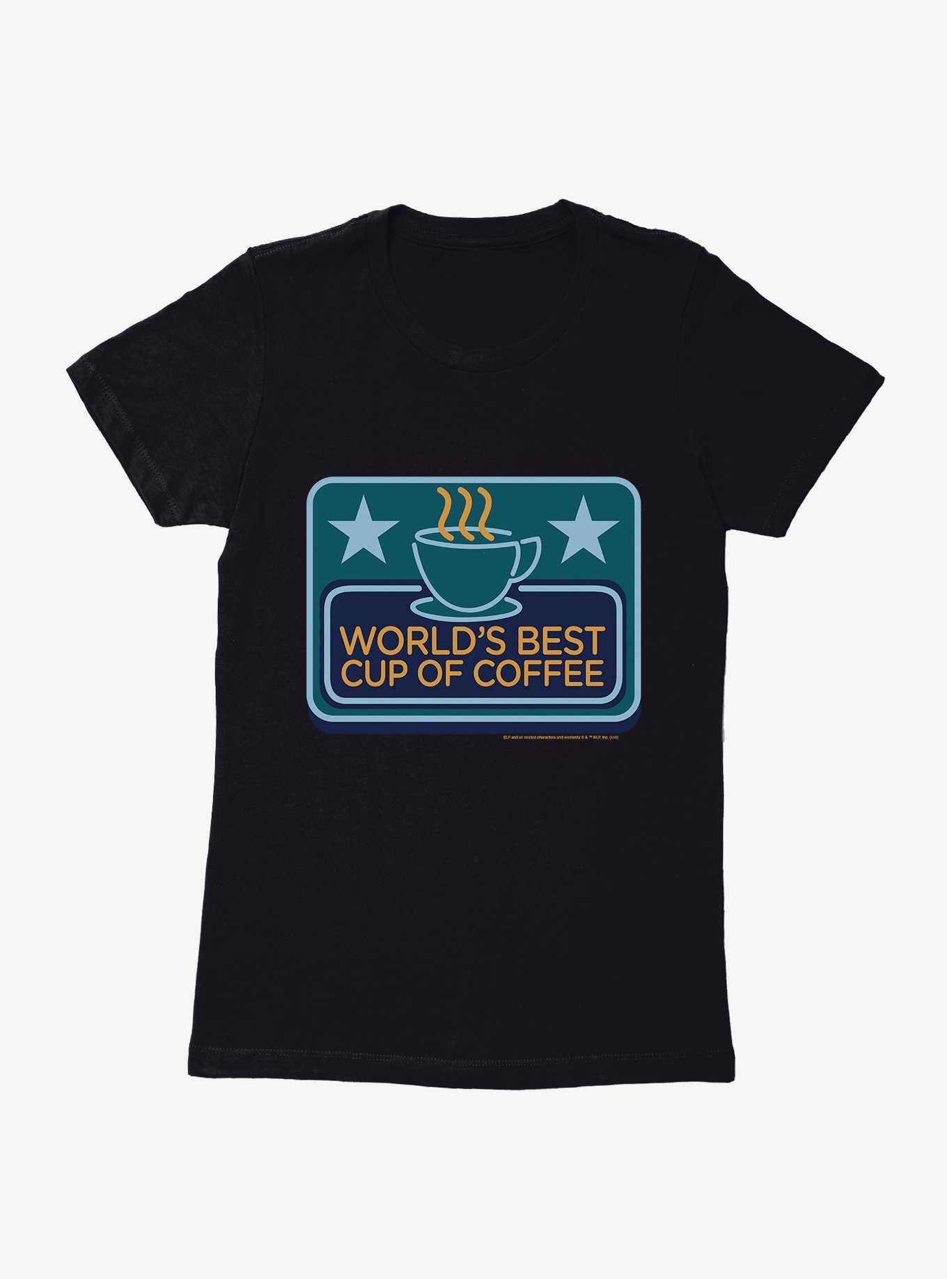 Elf Worlds Best Coffee Womens T-Shirt, , hi-res