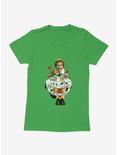 Elf Main Food Groups Womens T-Shirt, KELLY GREEN, hi-res
