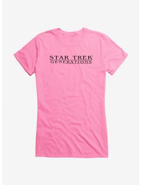 Star Trek Generations Title Girls T-Shirt, CHARITY PINK, hi-res