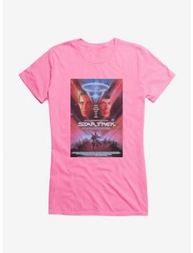 Star Trek The Final Frontier Poster Girls T-Shirt, CHARITY PINK, hi-res