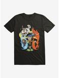 Avatar: The Last Airbender Book Three Adventures T-Shirt - BoxLunch Exclusive, BLACK, hi-res