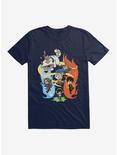 Avatar: The Last Airbender Book Three Adventures T-Shirt - BoxLunch Exclusive, MIDNIGHT NAVY, hi-res