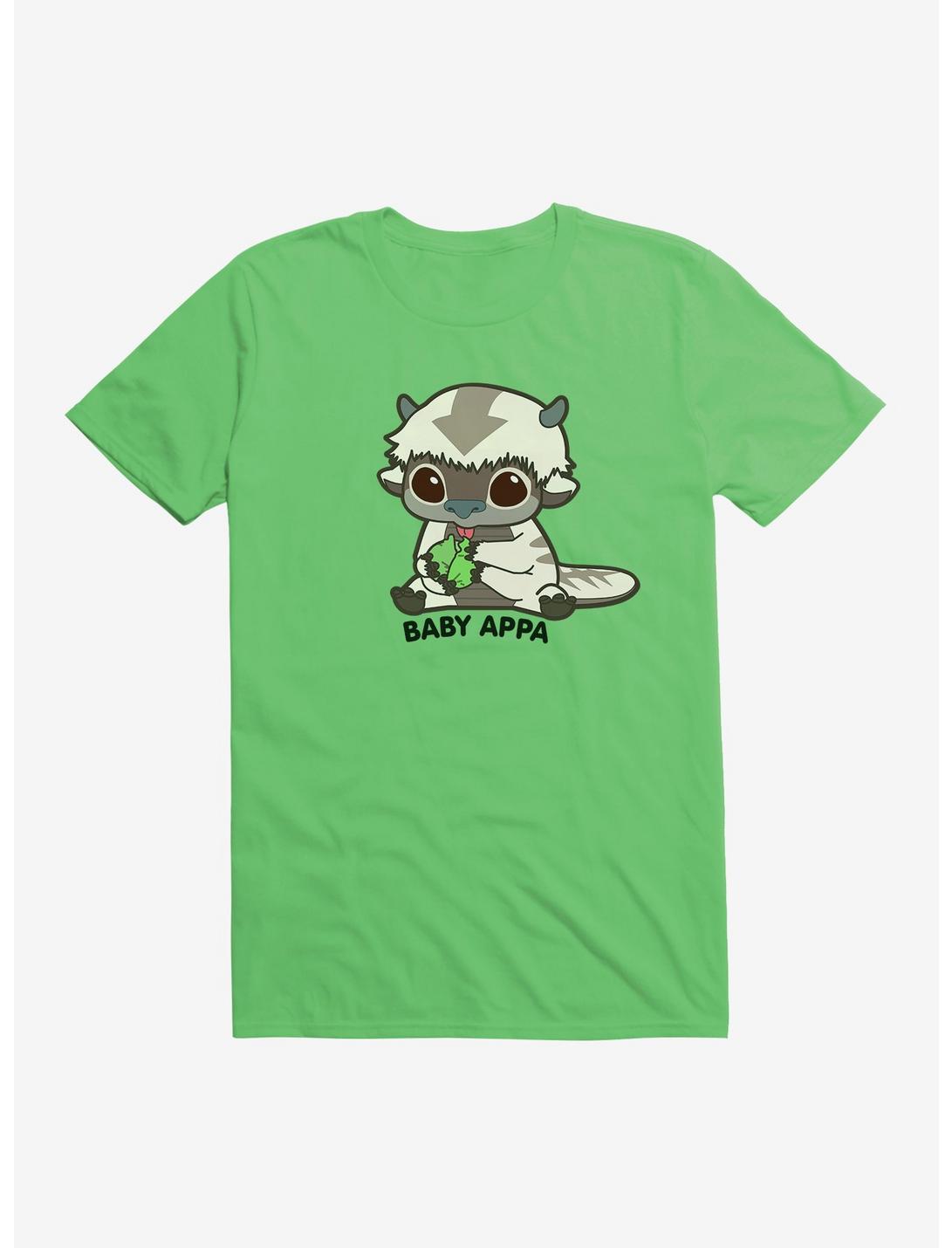 Avatar: The Last Airbender Cute Baby Appa T-Shirt - BoxLunch Exclusive, KELLY GREEN, hi-res
